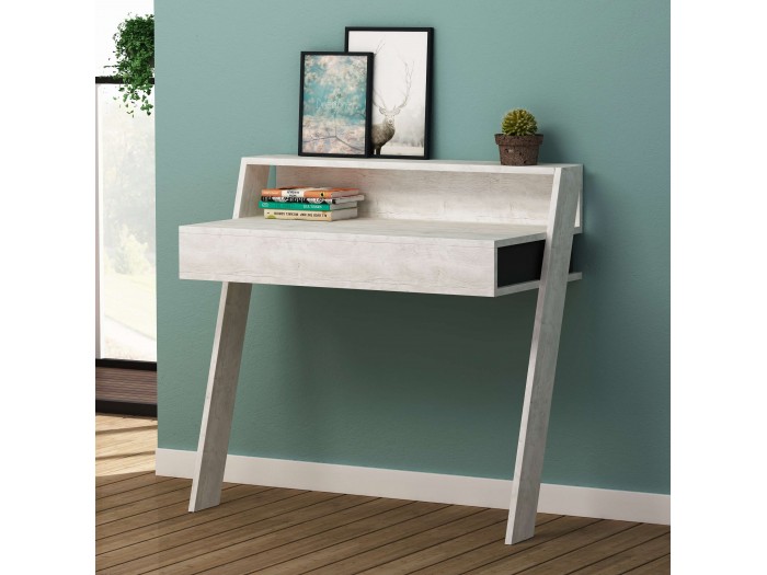 Бюро COWORK (антично бяло/антрацит)